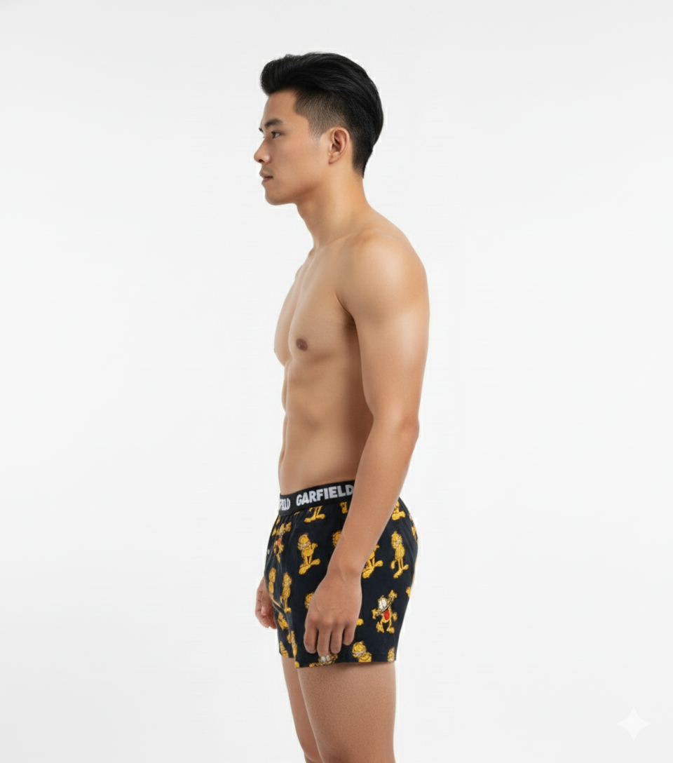 Men's Garfield Printed Modal Boxers