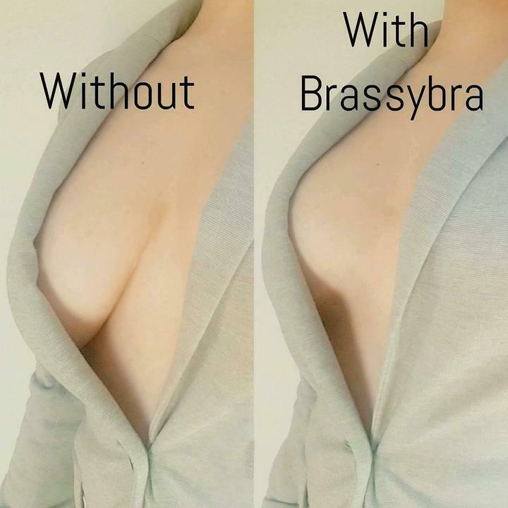 Cloth Finish Sticky Strapless Lift Bra