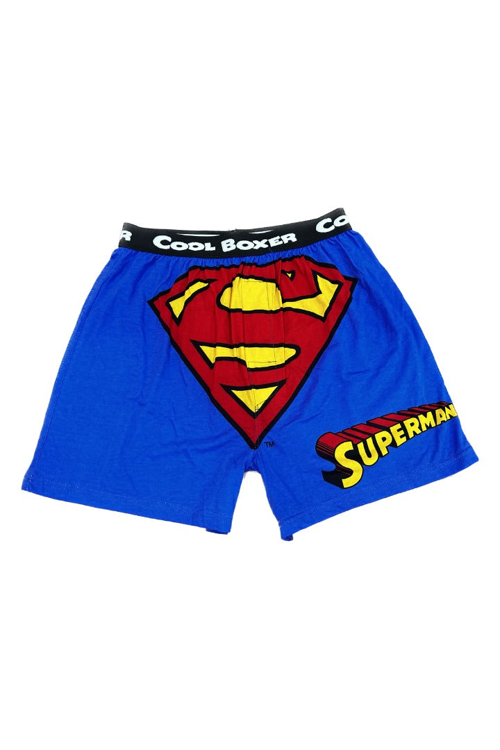 Men's Superman Cartoon Printed Modal Boxers