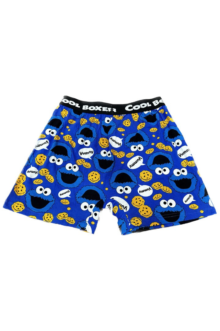 Men's Yummy Face Cartoon Printed Modal Boxers