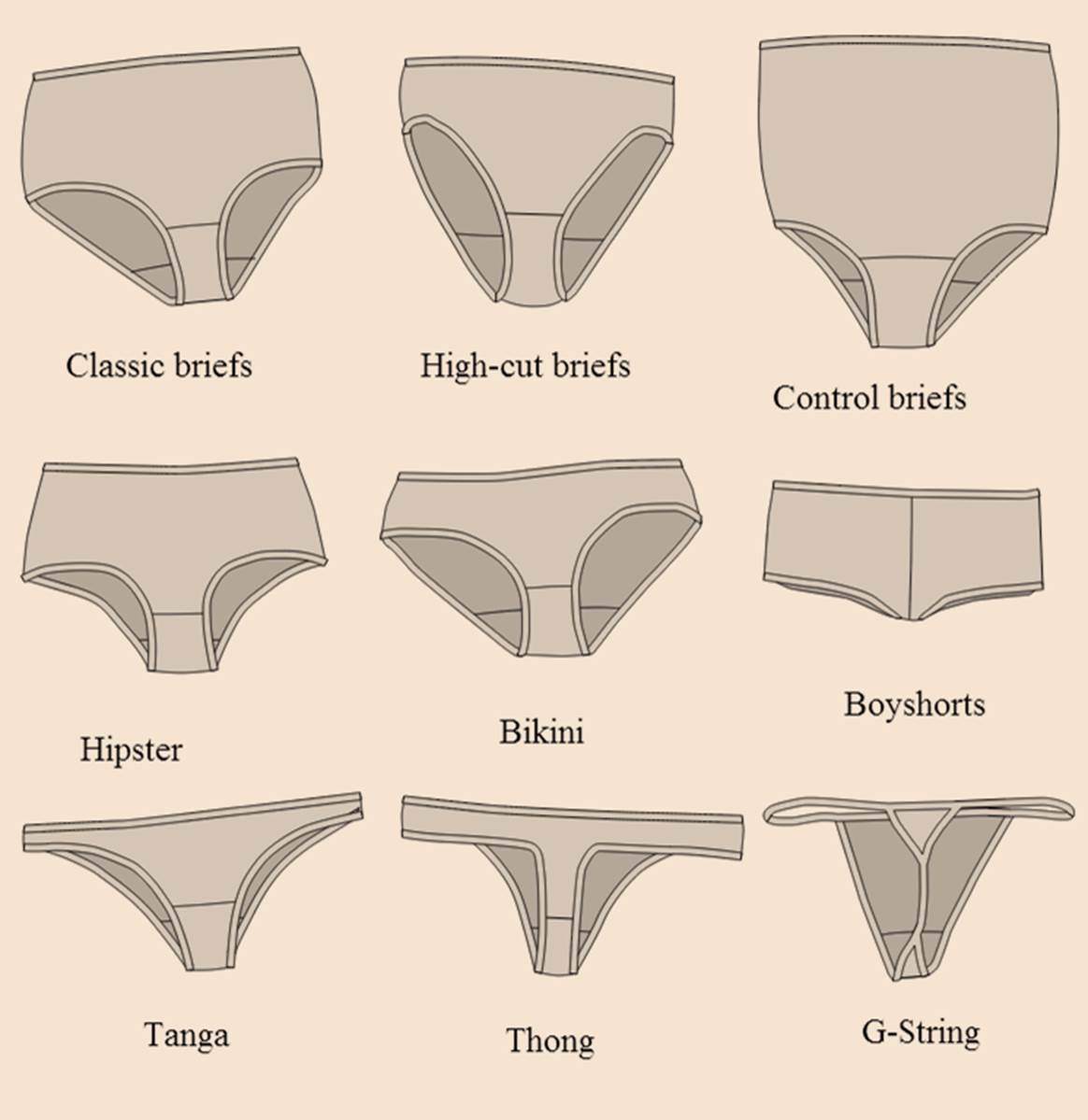 Hustler Bad Girl Bikini Panties