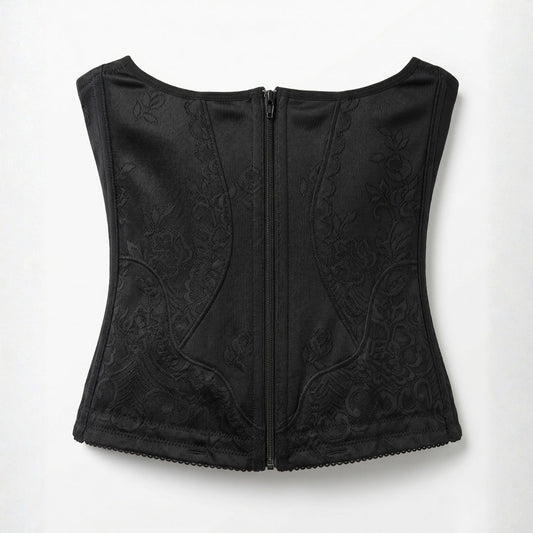 Women’s Mesh Vintage Boned Belly Corset