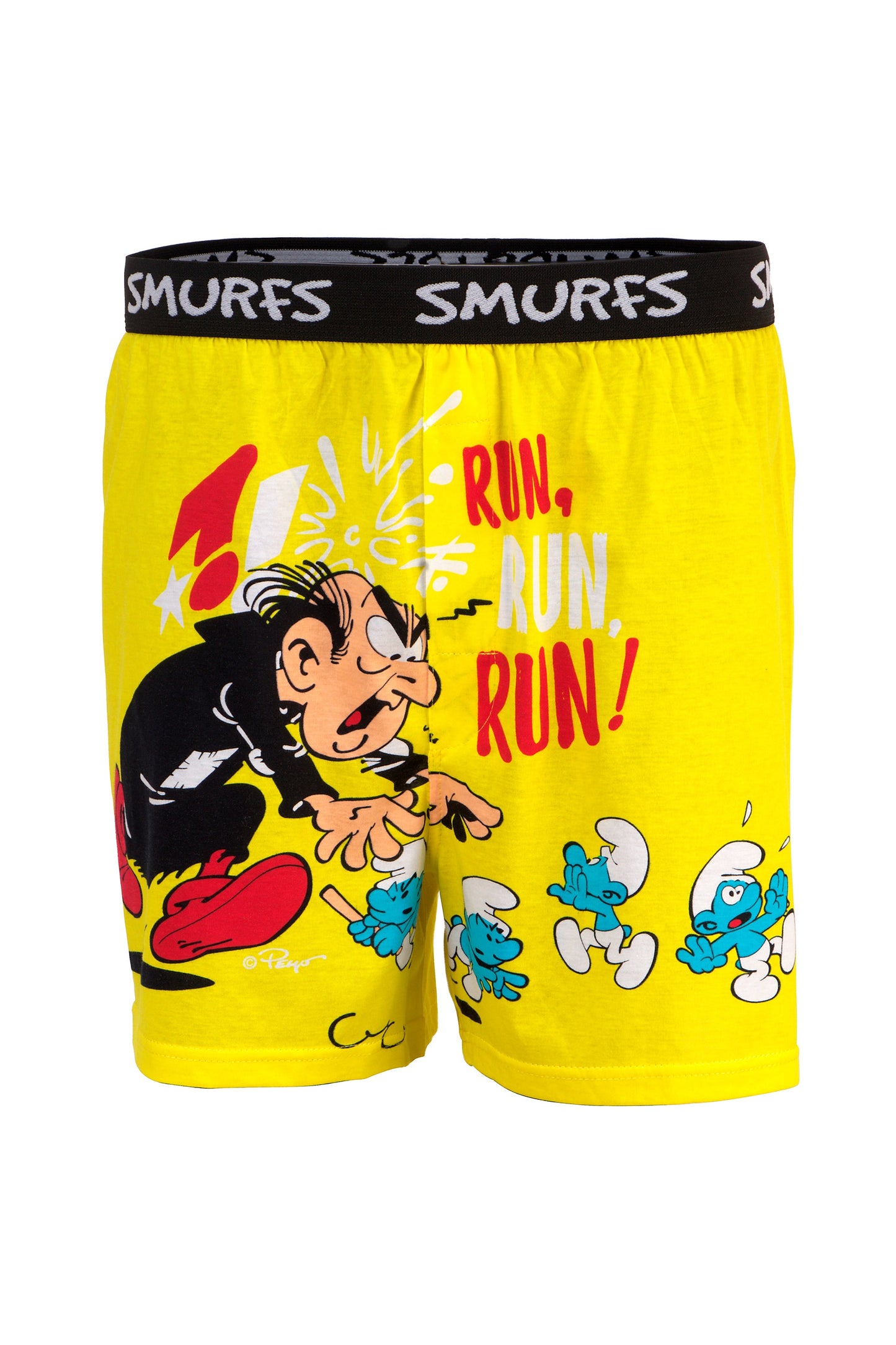 Smurfs Modal Boxers - Yellow