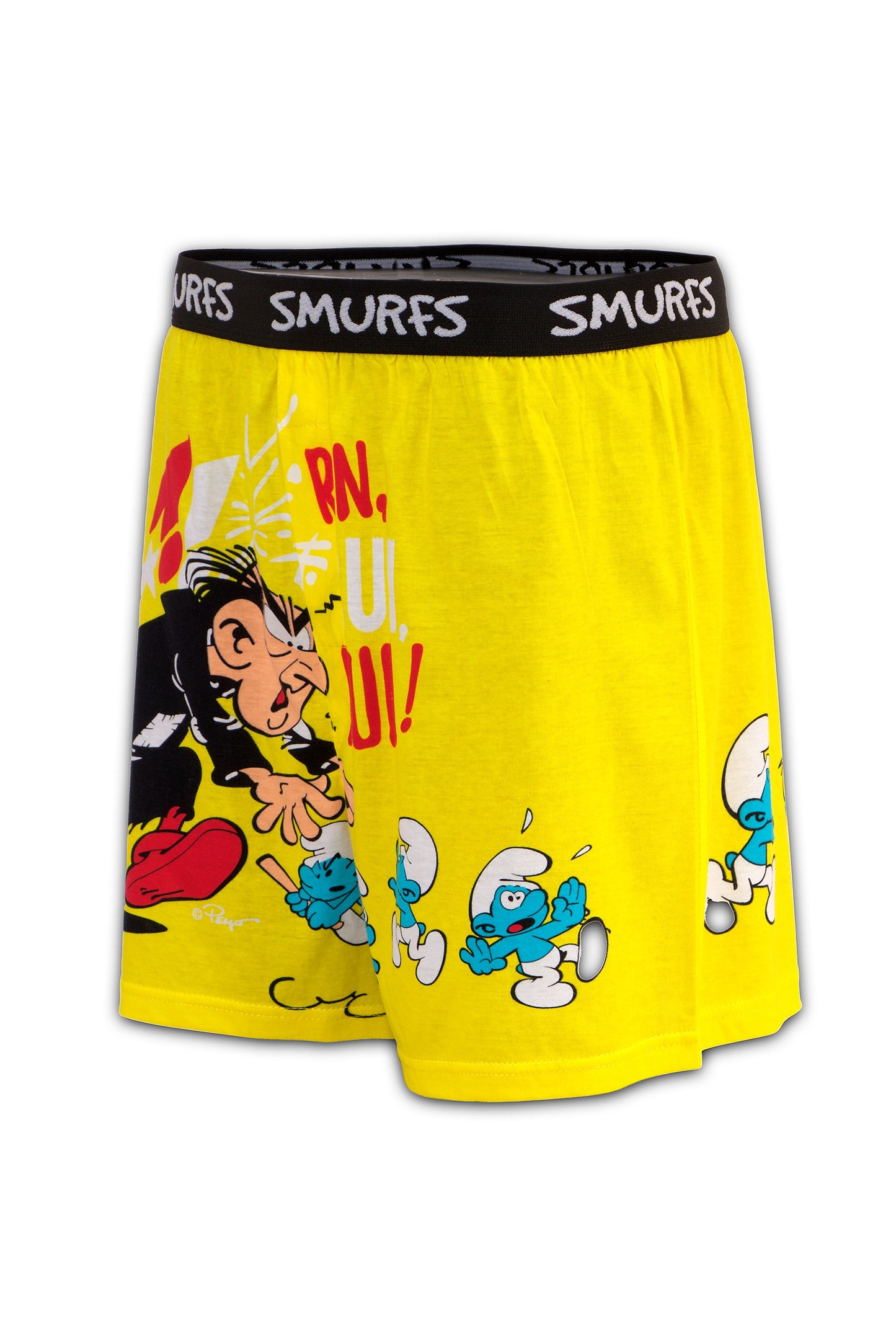 Smurfs Modal Boxers - Yellow