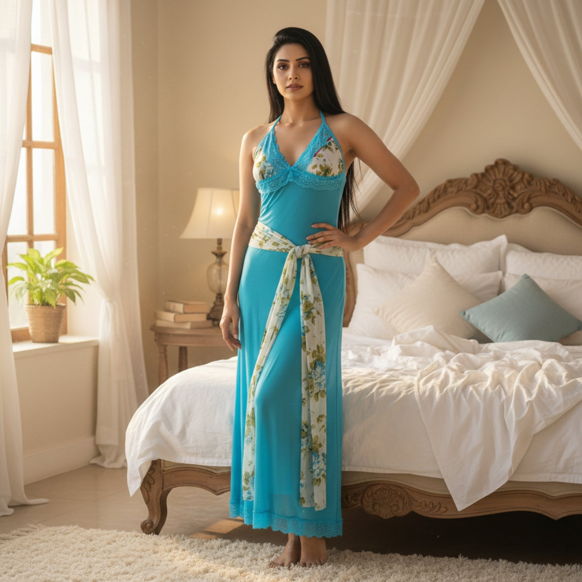 Power Net Halter Nighty