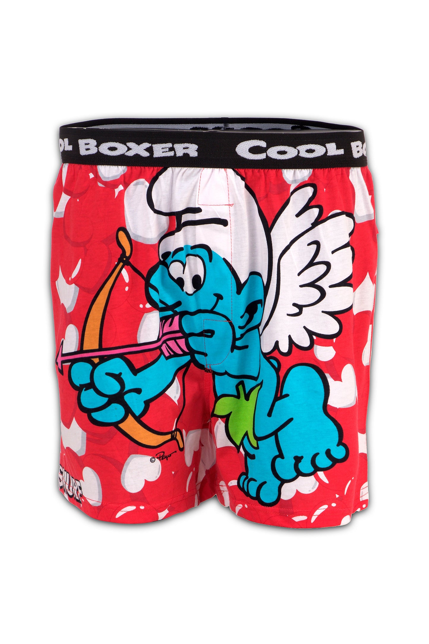 Smurfs Modal Boxers - Red Love