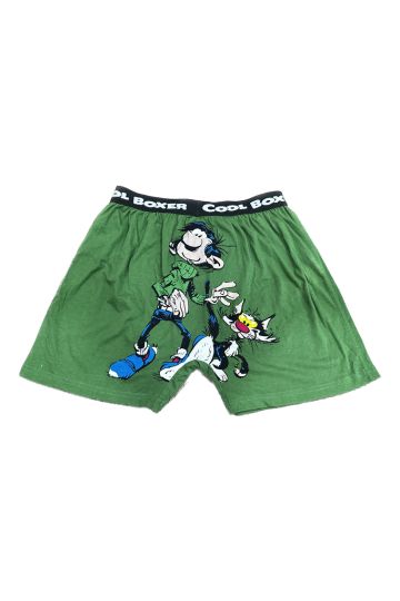 Men's Cat Cartoon Printed Modal Boxers