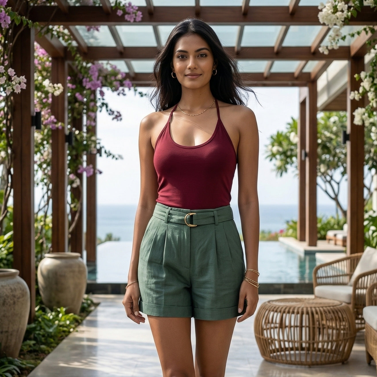 Halter Neck Slip