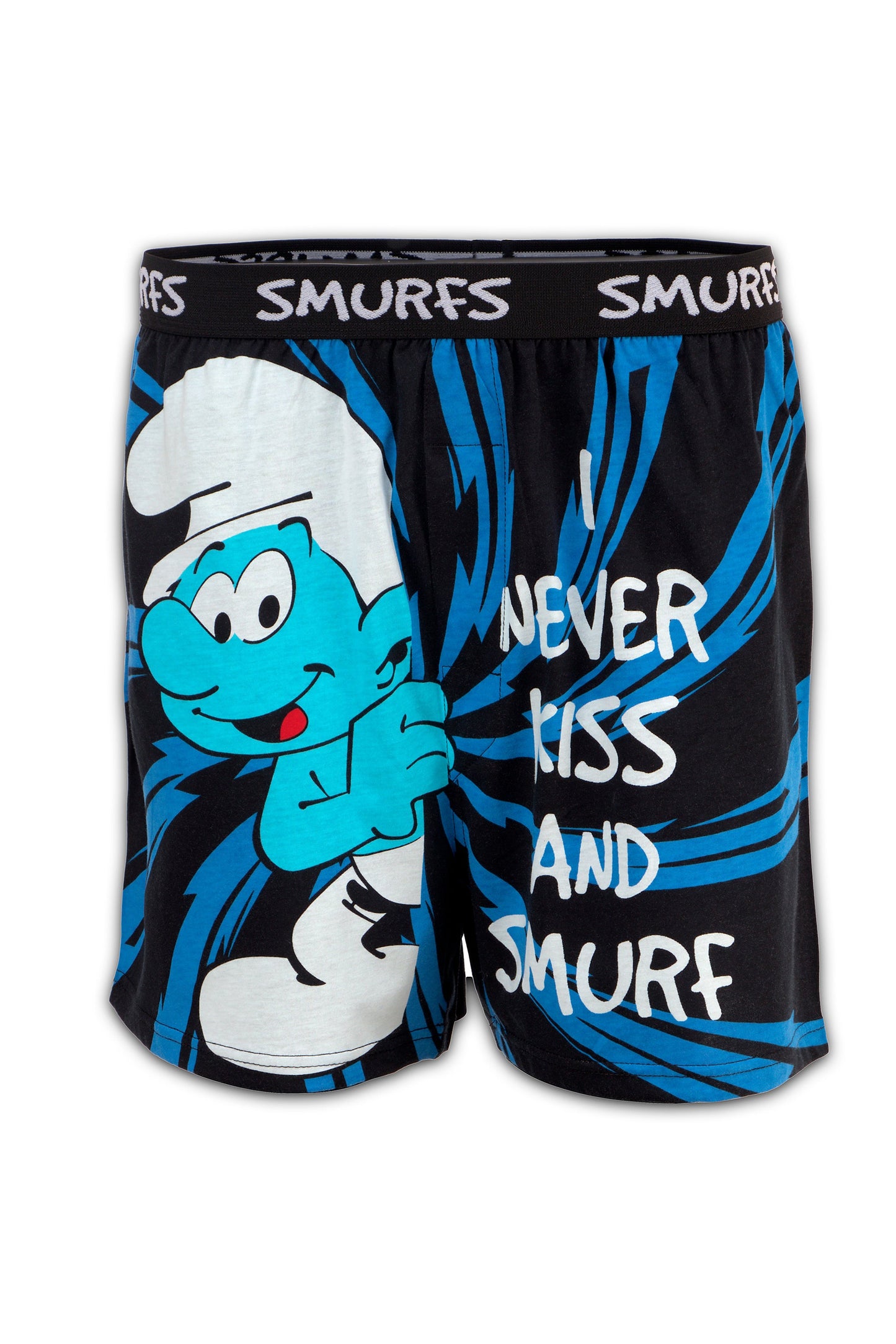 Smurfs Modal Boxers - Black & Navy