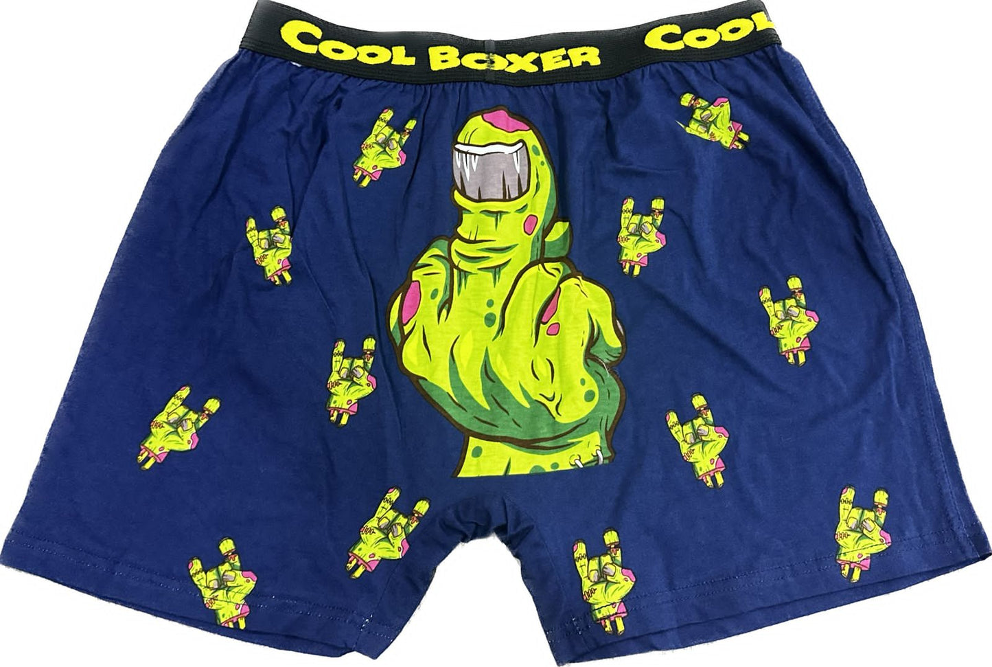 Men's Not Today Satan Cartoon Printed Modal Boxers