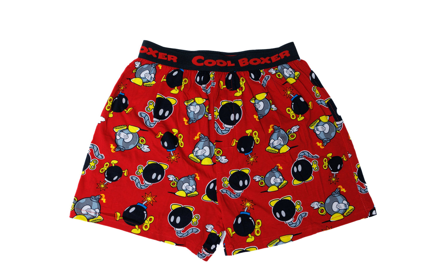 Men's Bomb Cartoon Printed Modal Boxers