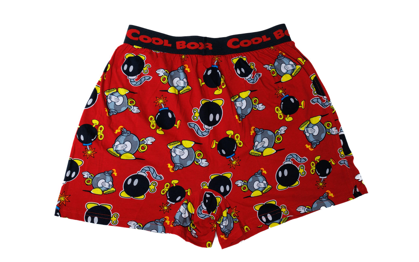 Men's Bomb Cartoon Printed Modal Boxers