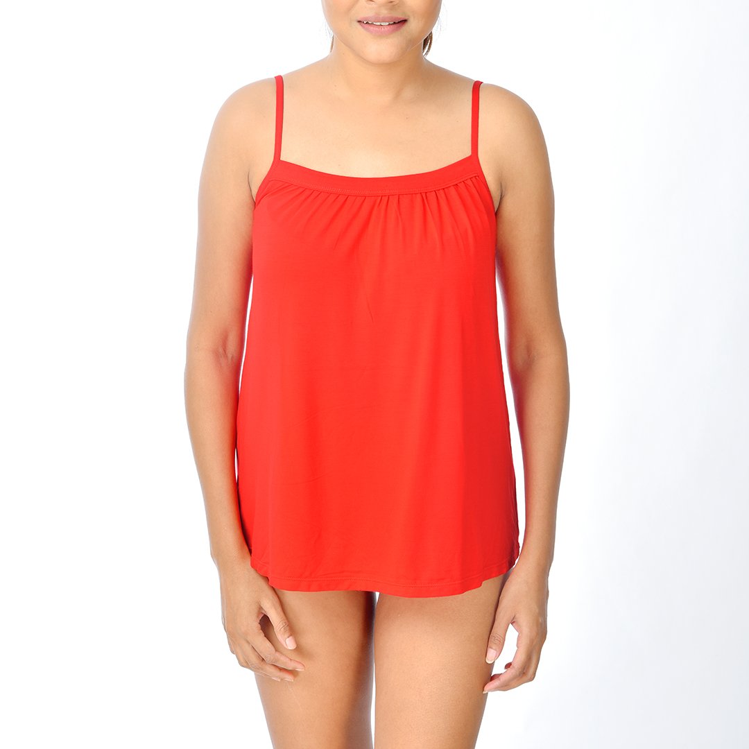 Spaghetti Camisole - Red