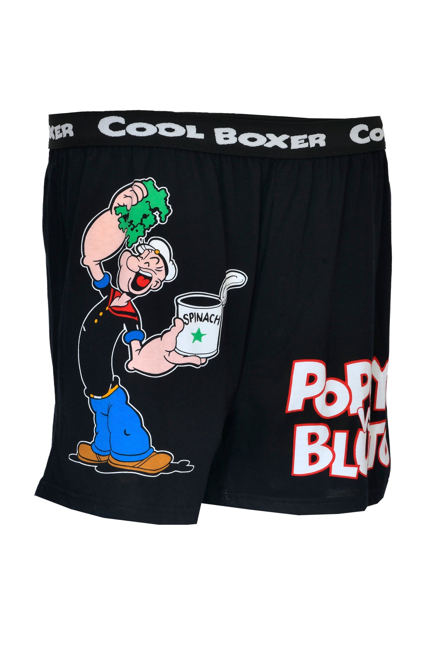 Men's Popeye vs Bluto Cartoon Printed Modal Boxers
