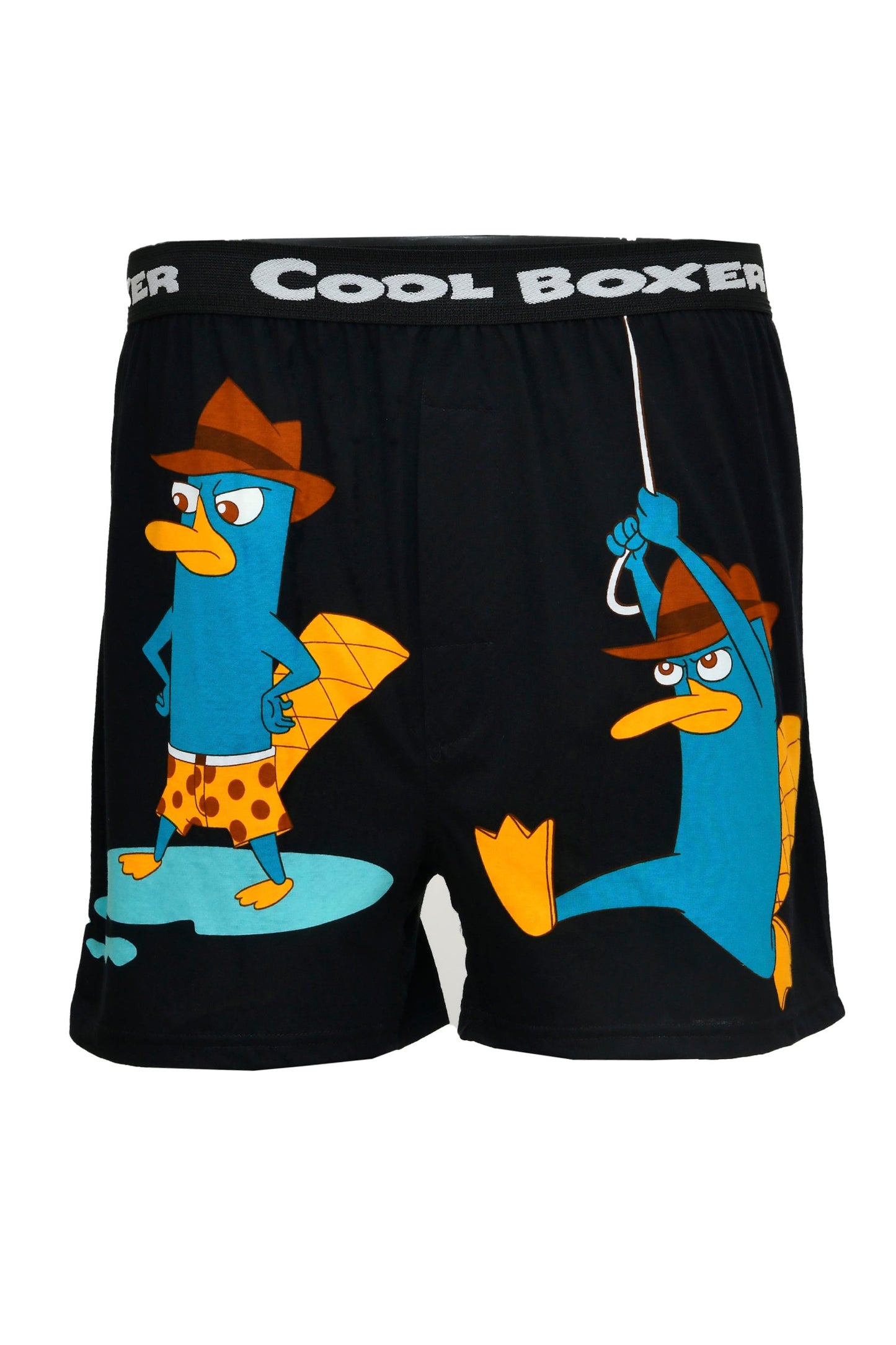 Men's Perry the Platypus Cartoon Printed Modal Boxers