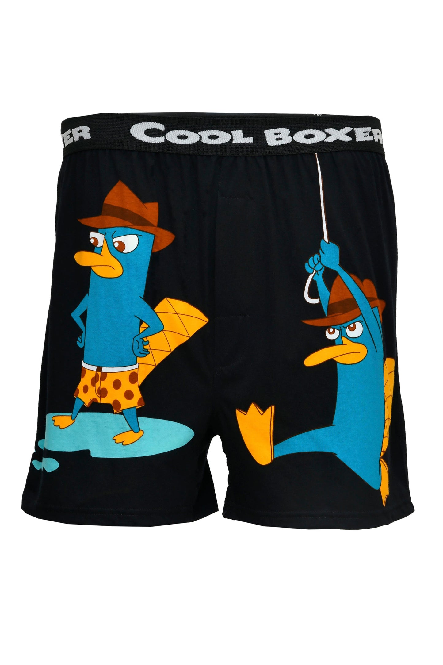 Men's Perry the Platypus Cartoon Printed Modal Boxers