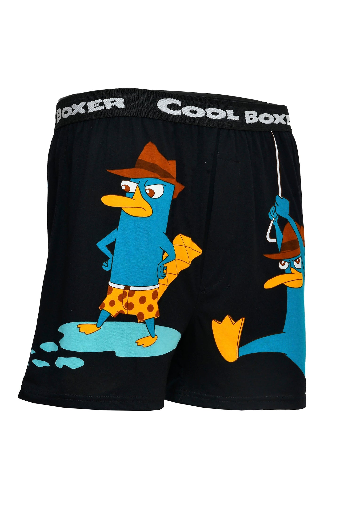 Men's Perry the Platypus Cartoon Printed Modal Boxers