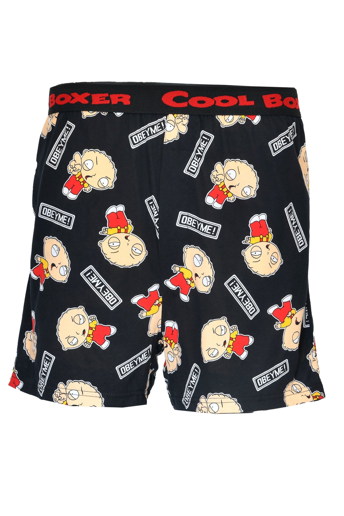 Men's Family Guy "Obey Me" Cartoon Printed Modal Boxers