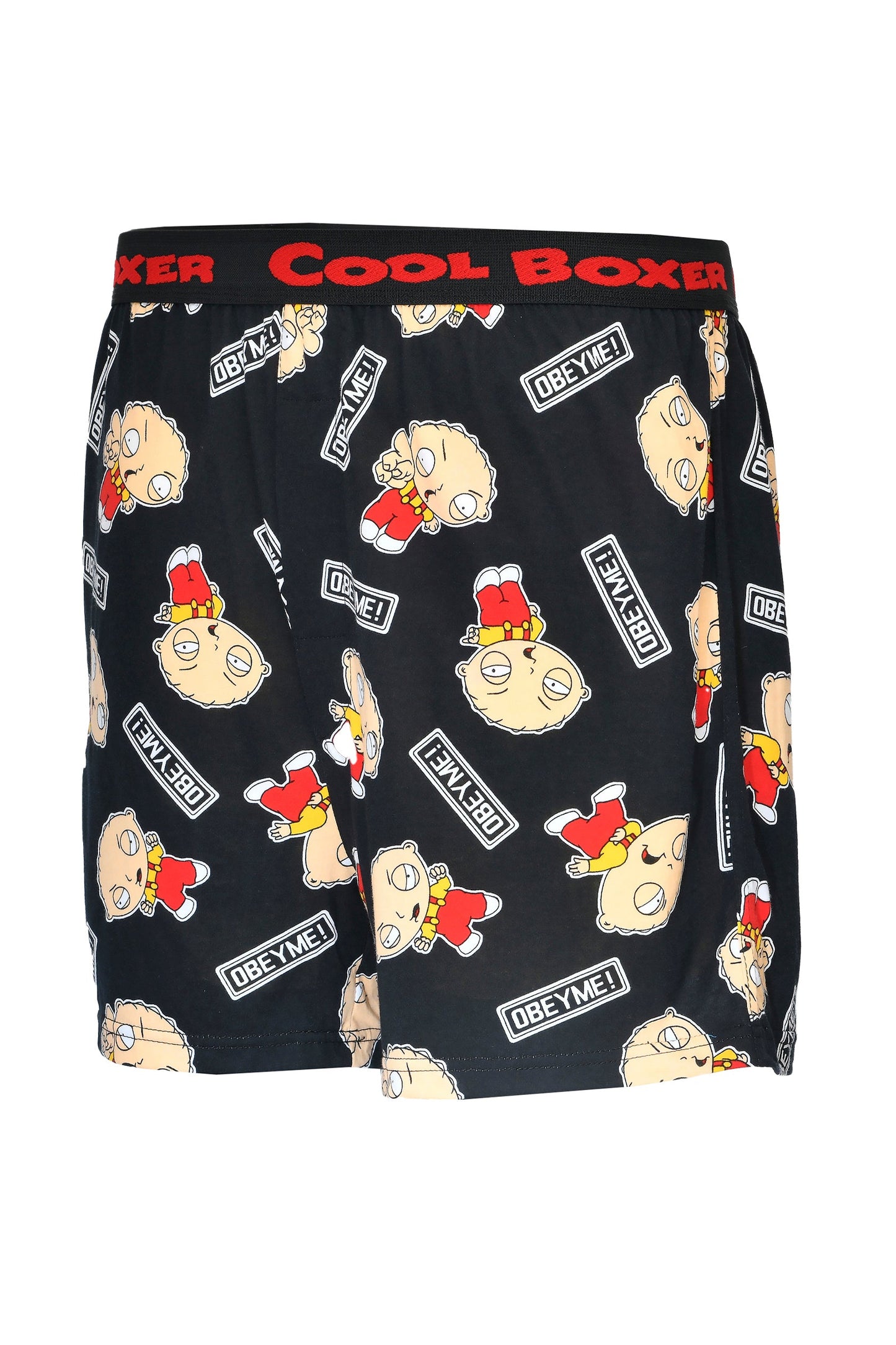 Men's Family Guy "Obey Me" Cartoon Printed Modal Boxers