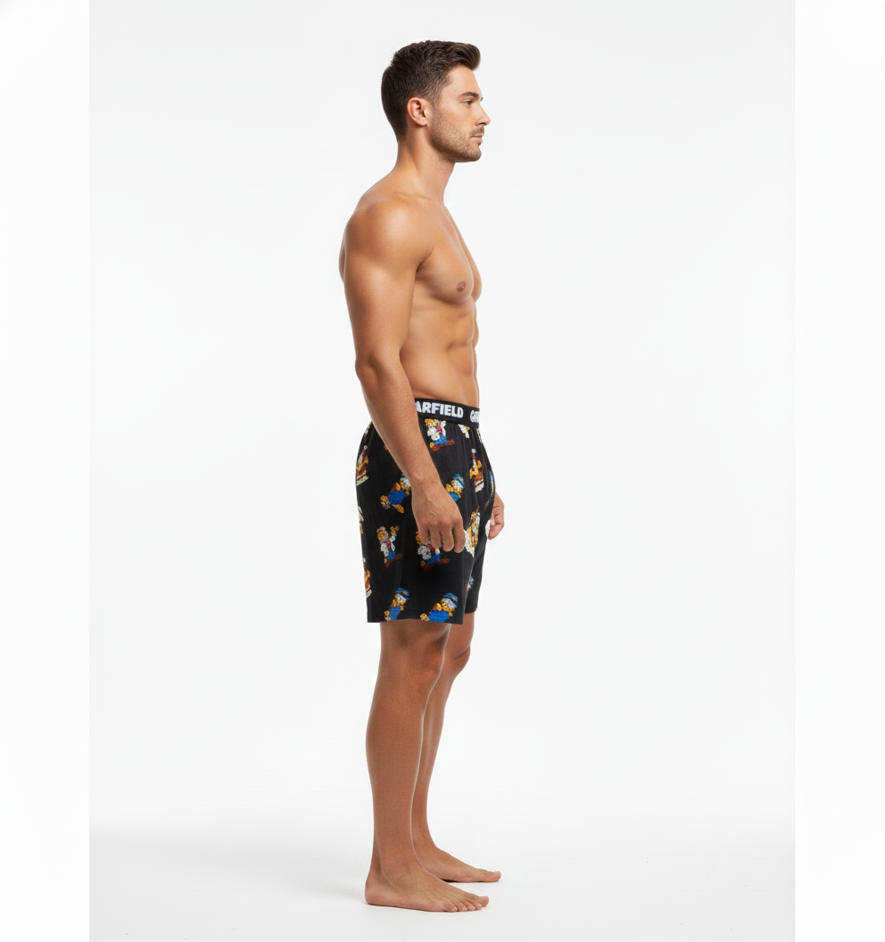 Men's Garfield Printed Modal Boxers