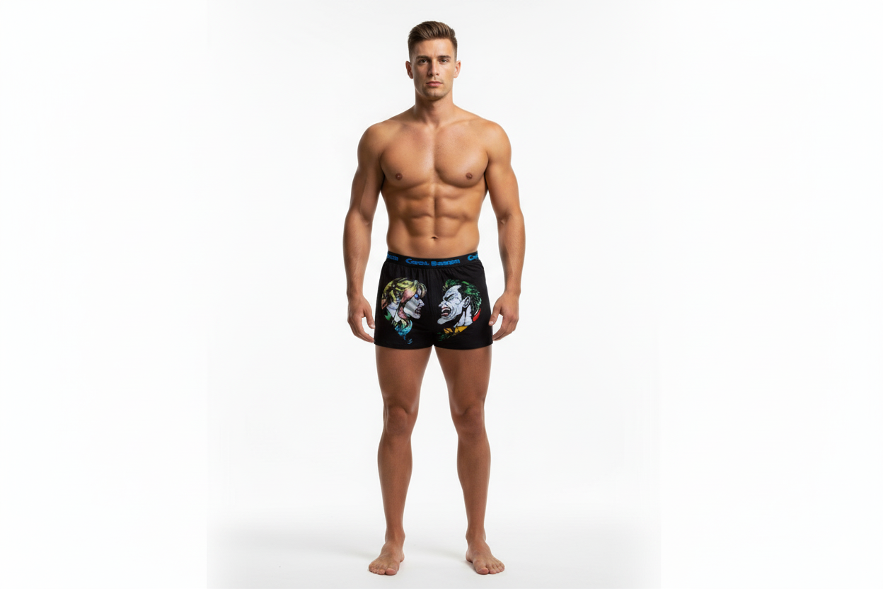 Harley Quinn & Joker Boxers