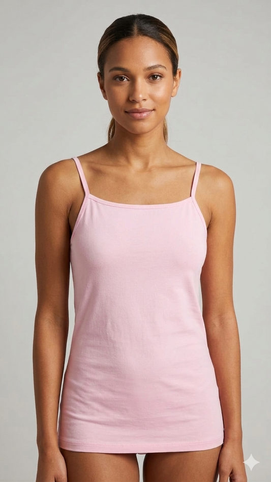 Soft Blush Hosiery Cotton Inner Camisole