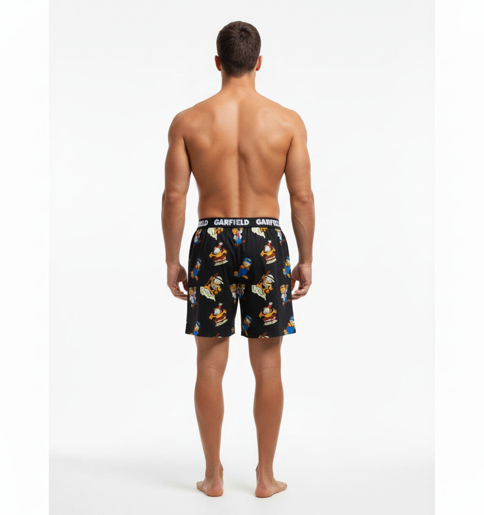 Men's Garfield Printed Modal Boxers