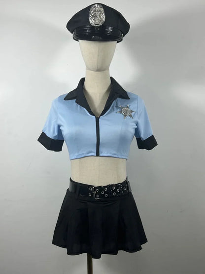 Sexy Police Officer Costume Set