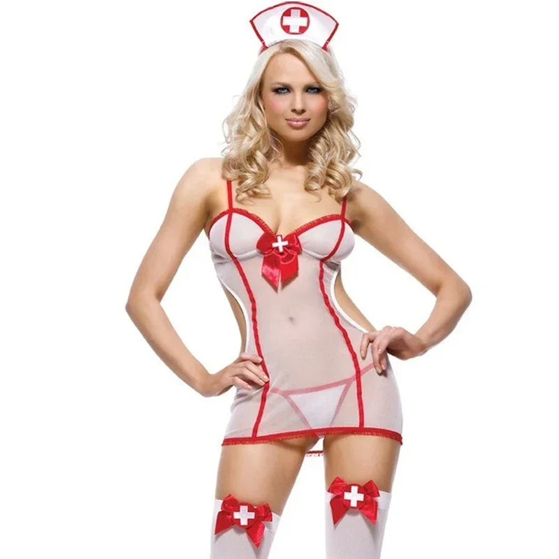 Sexy Nurse Role-Play Costume