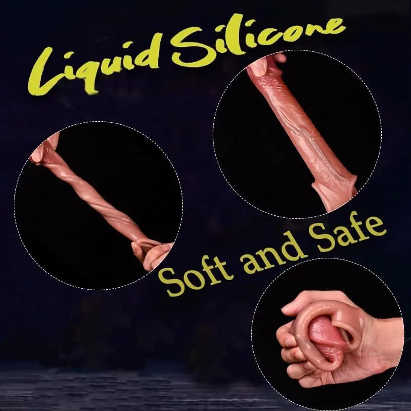 Realistic Silicone P.enis Sleeve