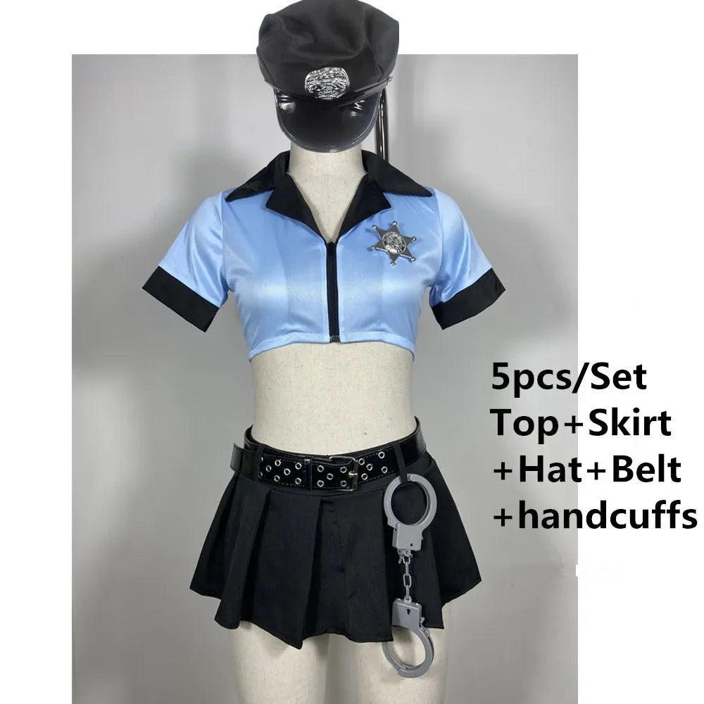 Sexy Police Officer Costume Set