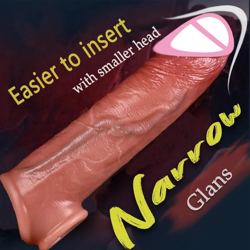 Realistic Silicone P.enis Sleeve