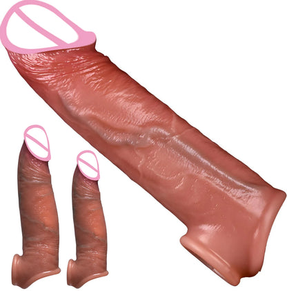 Realistic Silicone P.enis Sleeve