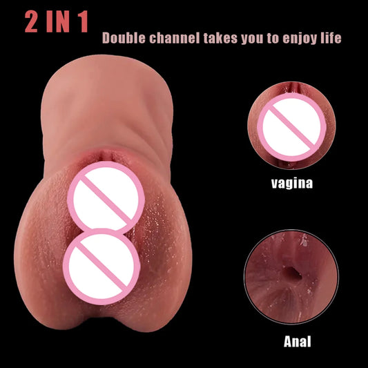 Real-Feel TPE Masturbator Cup