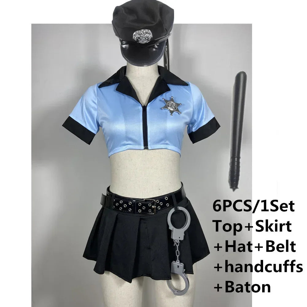 Sexy Police Officer Costume Set