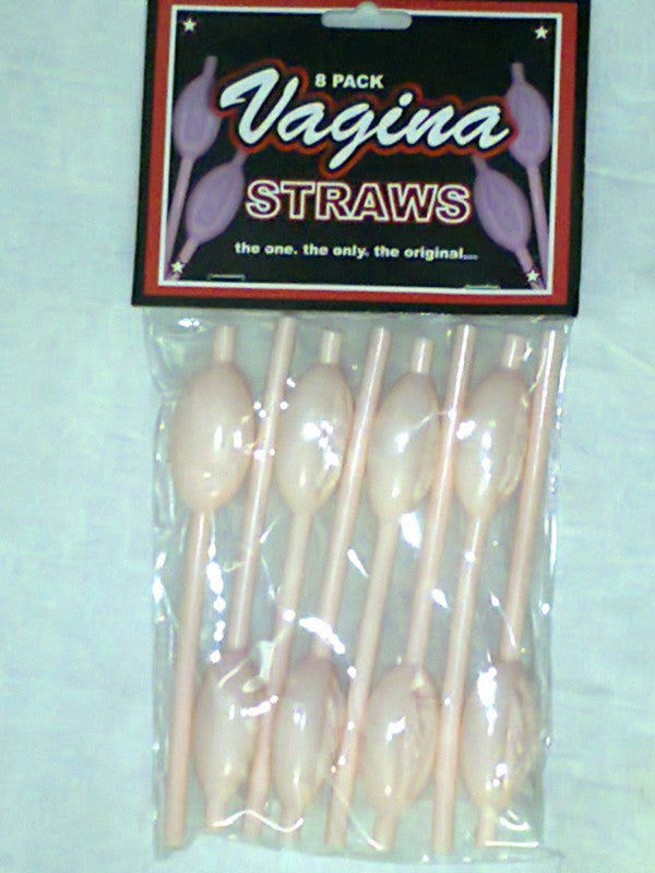 Hilarious Party Straw - 8 Pcs Novelty Straws