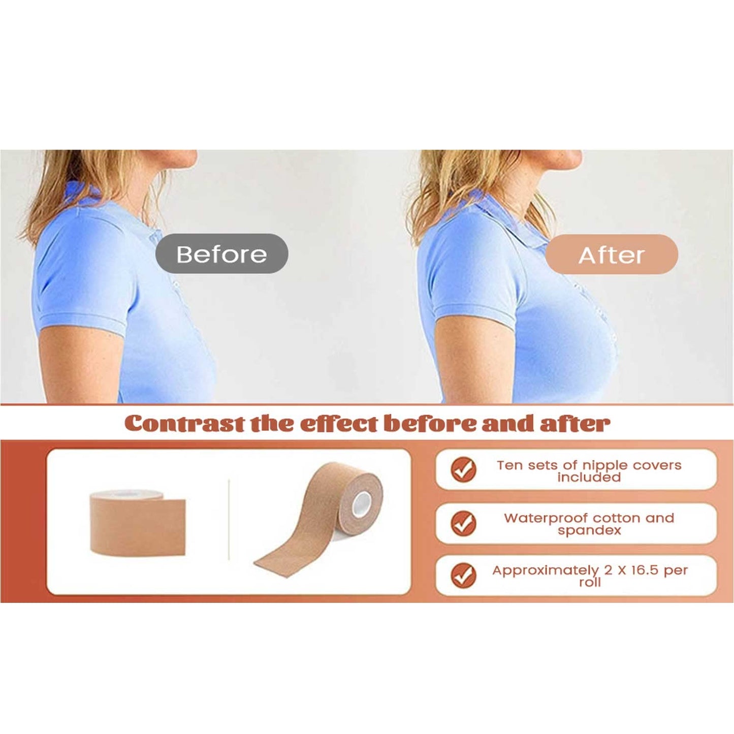 Self Adhesive Boob Lift Tape