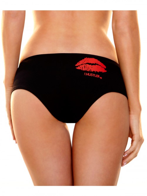 Hustler Lip Print Bikini Panties