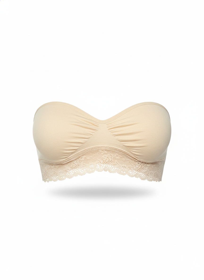 Padded Tube Bralette Skin