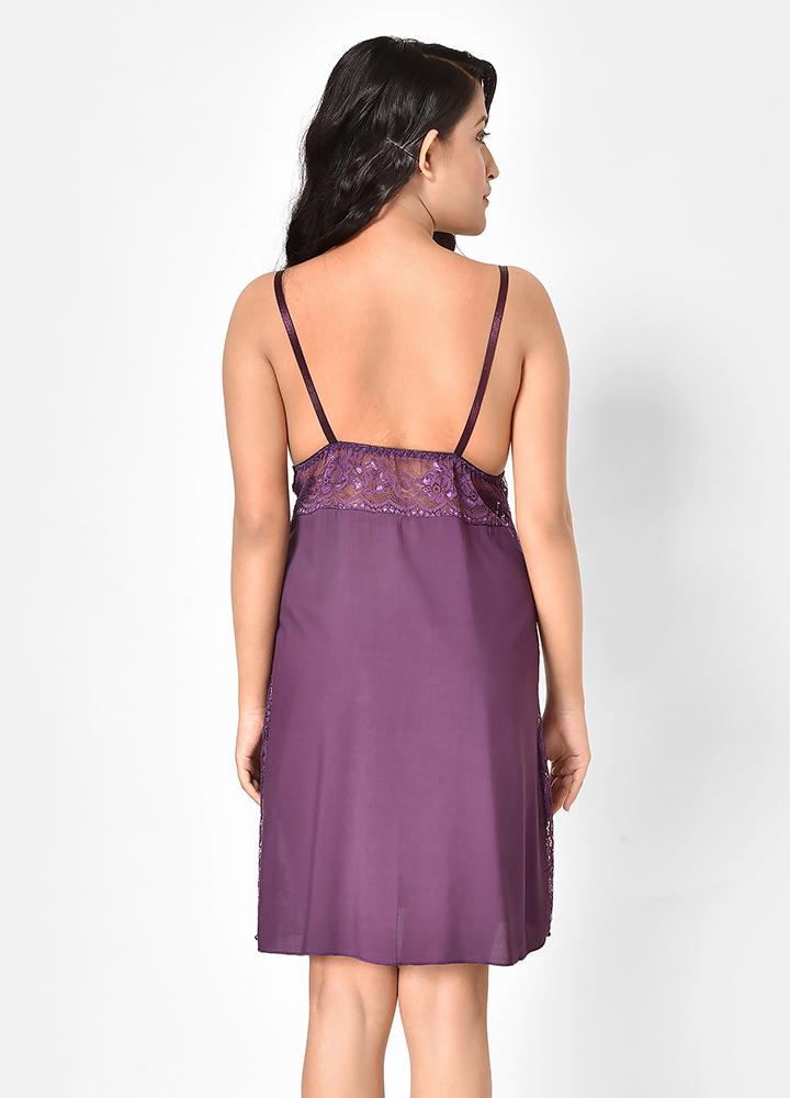 Cotton Lace Bedroom Nighty