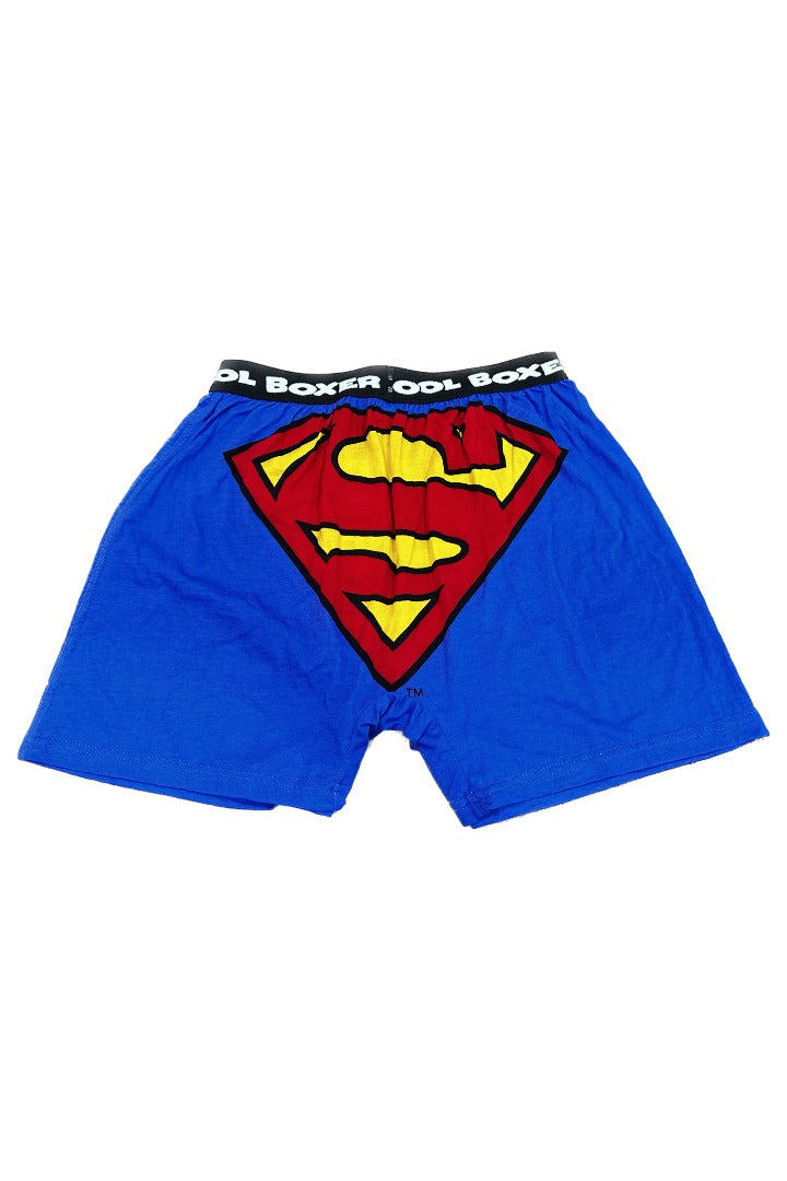 Men's Superman Cartoon Printed Modal Boxers