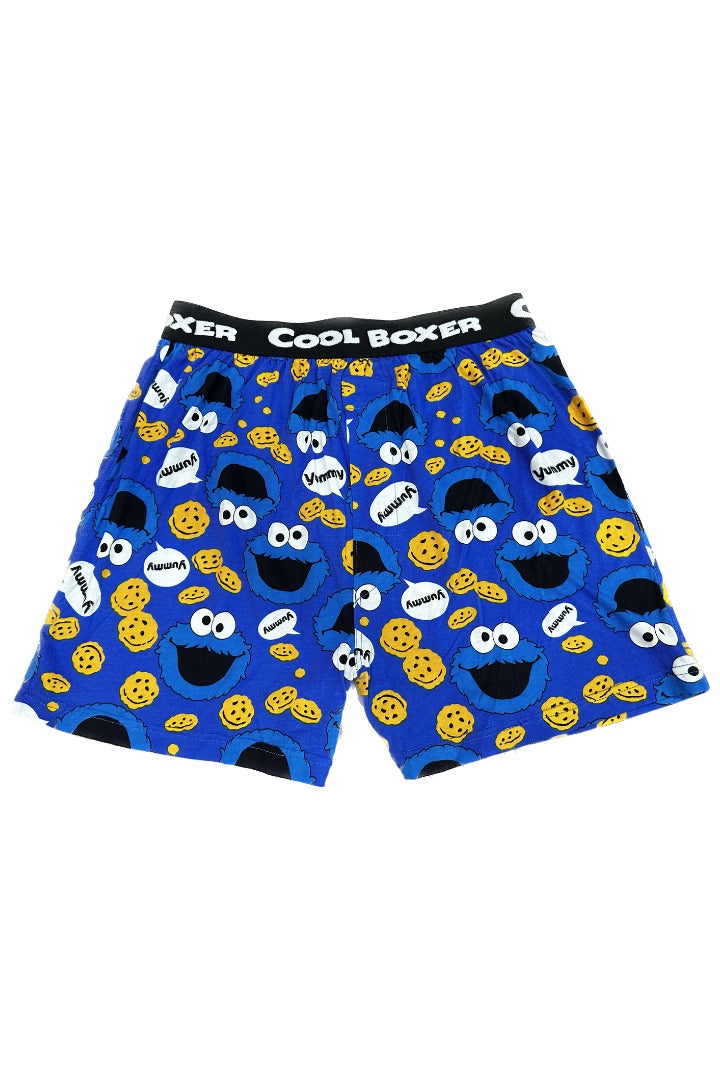 Men's Yummy Face Cartoon Printed Modal Boxers